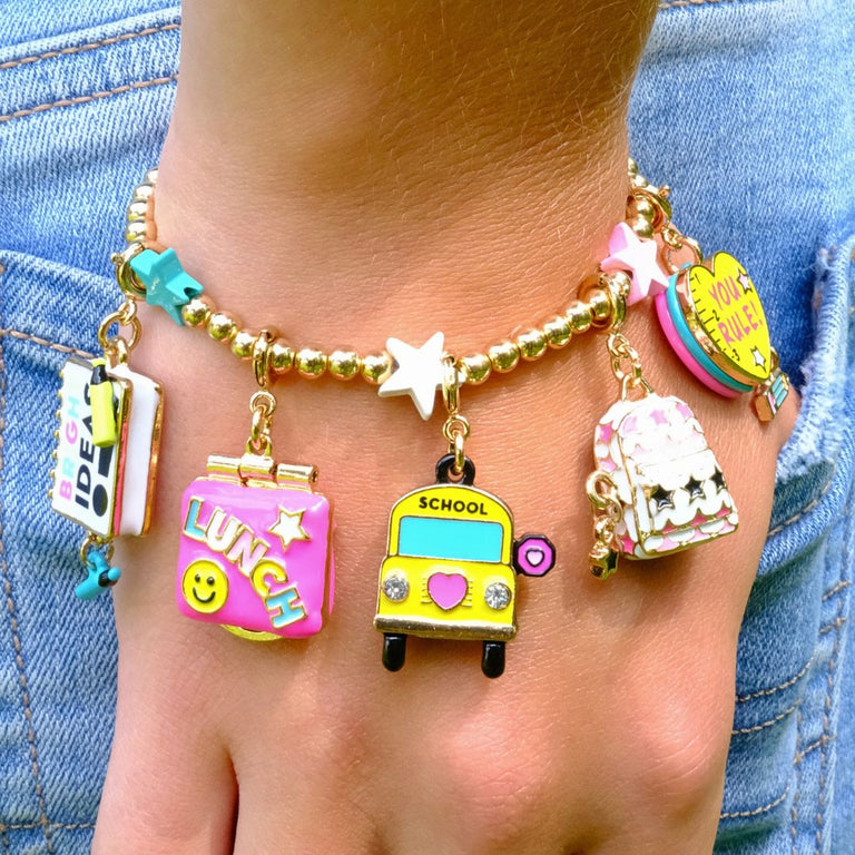 CHARM IT! Back-to-Charm-School  Bracelet Charm Set - charmit.com