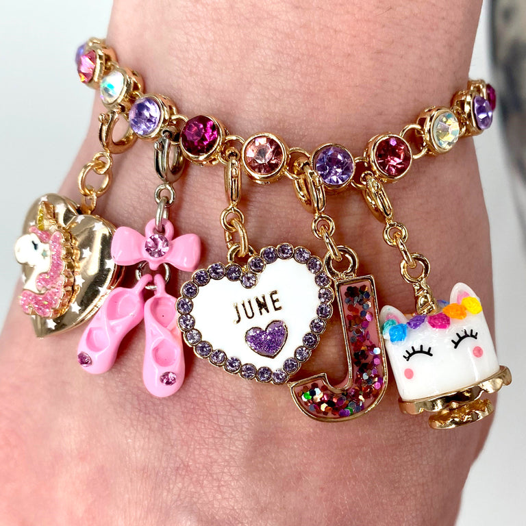 Gold Birthstone Charms