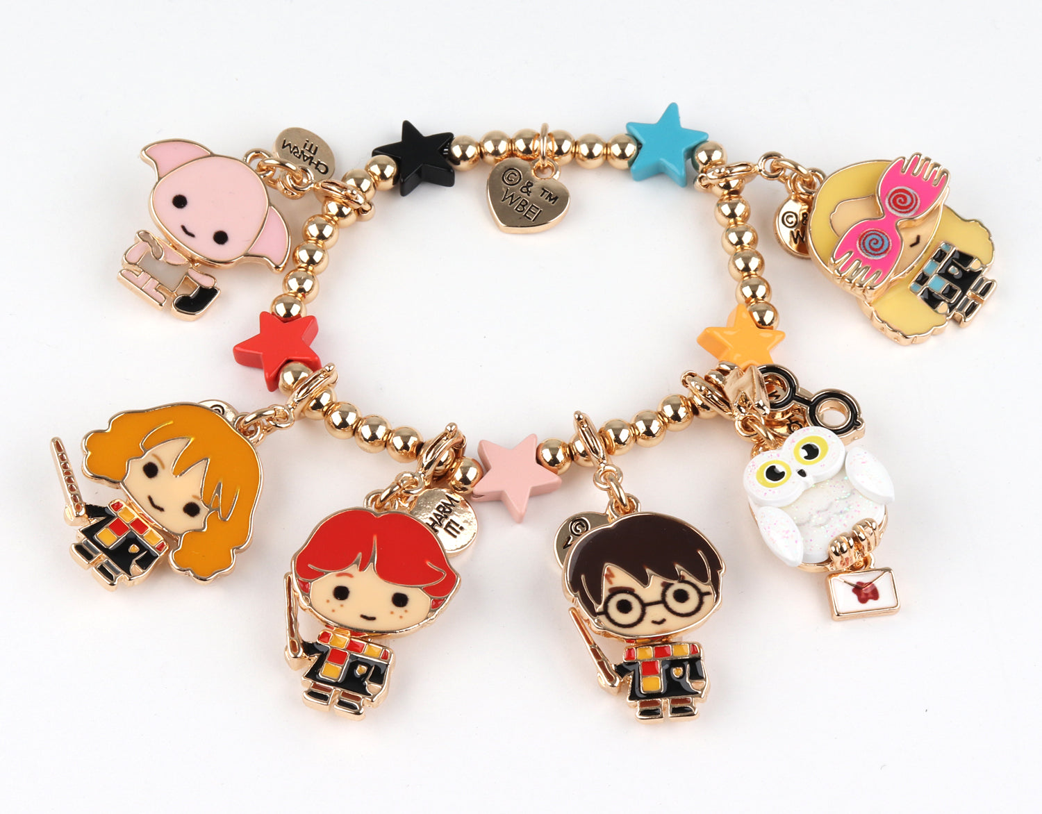 Gold Swivel Harry Potter Charm