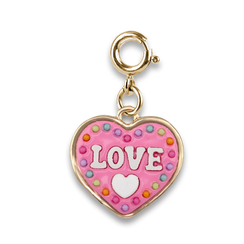 CHARM IT! Gold Love Sugar Cookie Charm - charmit.com