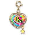 CHARM IT! Gold I Love Camp Charm - charmit.com