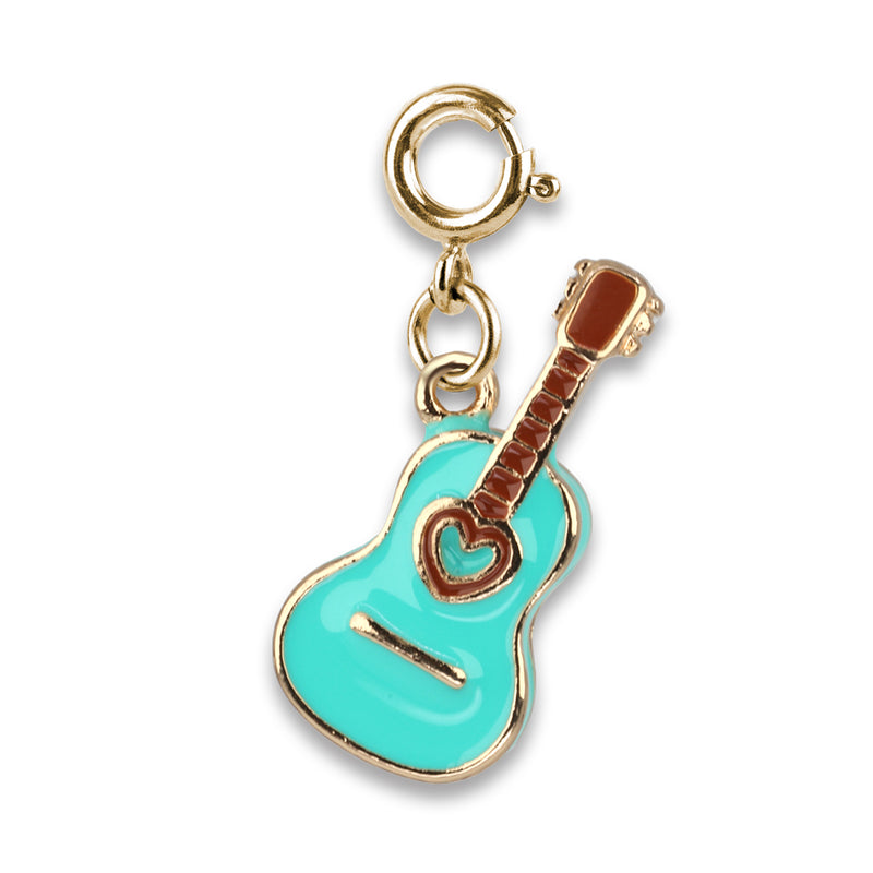 CHARM IT! Gold Rebel Girls Guitar Charm Inspired by Taylor Swift - charmit.com