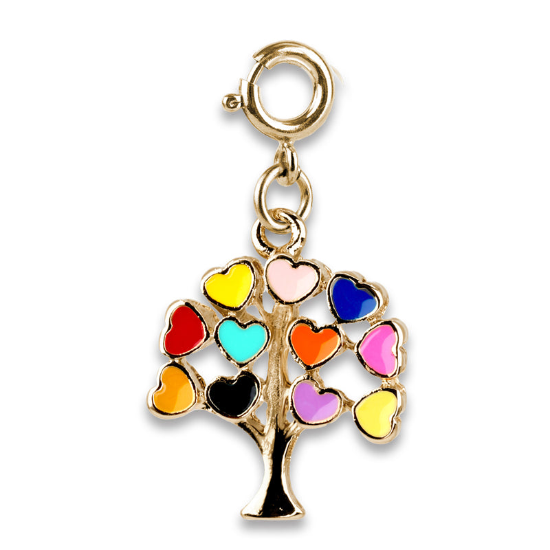 CHARM IT! Gold Rebel Girls Tree Charm - charmit.com