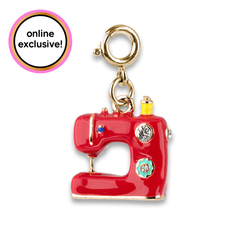 CHARM IT! Rebel Girls Sewing Machine Charm Celebrating Designer Isabella Springmuhl