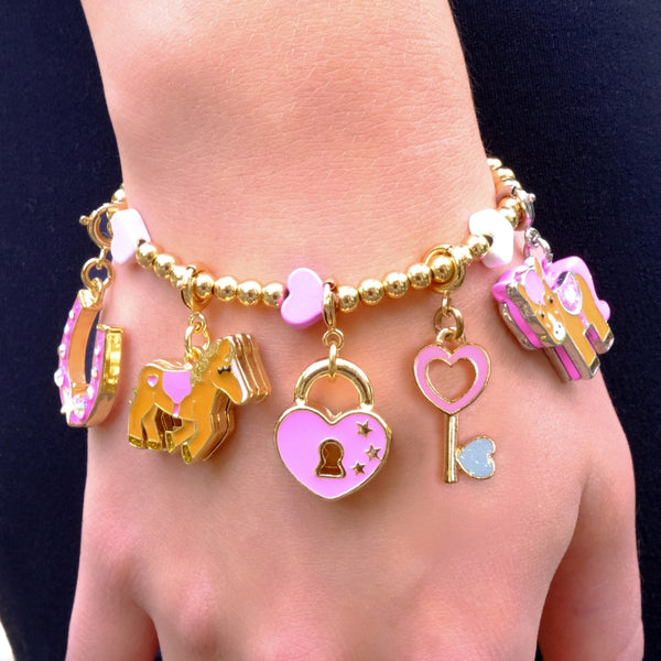 CHARM IT! Little Equestrian Gift Set on wrist 