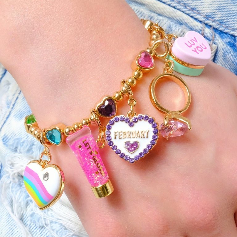 CHARM IT! February Birthstone Charm personalized charm bracelet - charmit.com