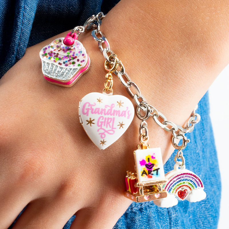 CHARM IT!- Grandma's Girl Locket on Wrist