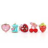 CHARM IT! Valentine's Day themed charms  including Love Sugar Cookie, Mixer Stand, Box of Chocolates, Cherries, and Strawberry Charms - charmit.com