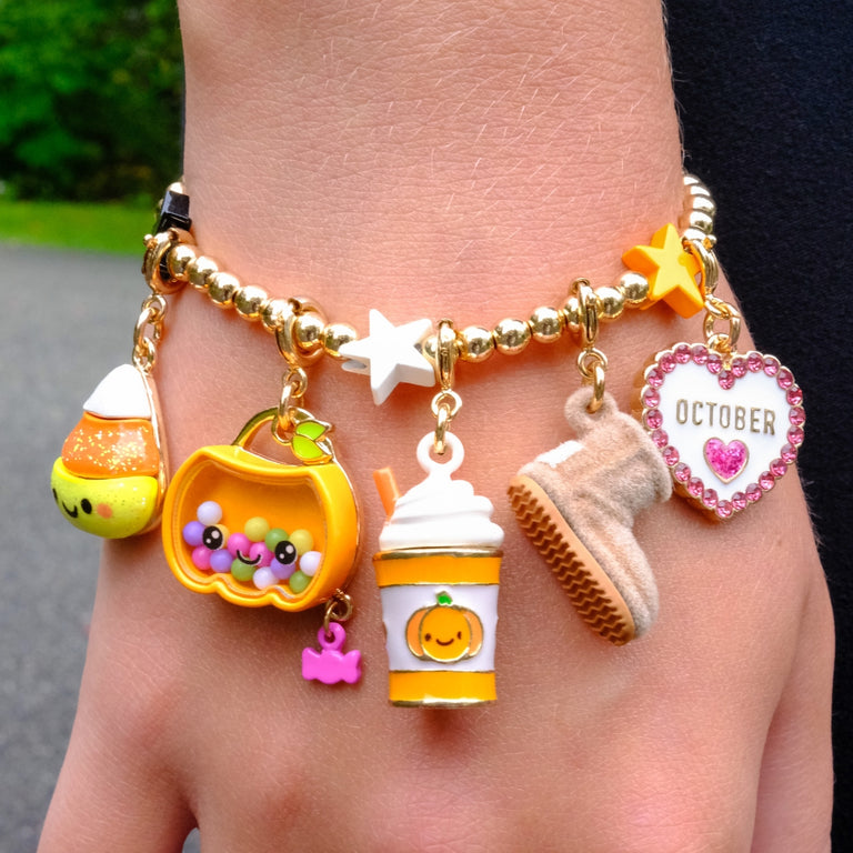 CHARM IT! Personalized October Birthstone Charm Bracelet - charmit.com