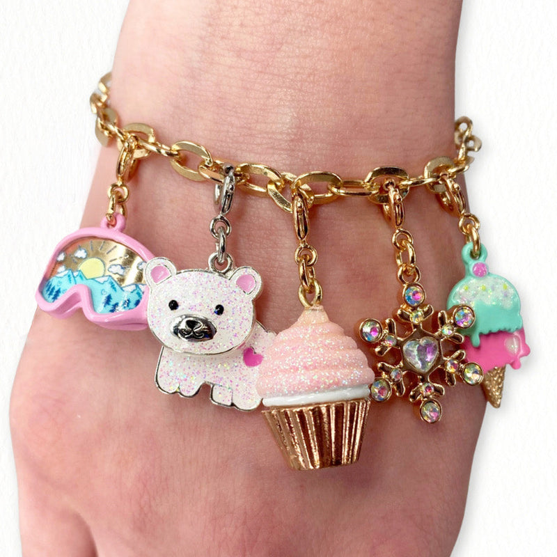 CHARM IT!- Glitter Polar Bear