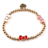 CHARM IT! Hello Kitty Bow Stretch Bead Bracelet - charmit.com 
