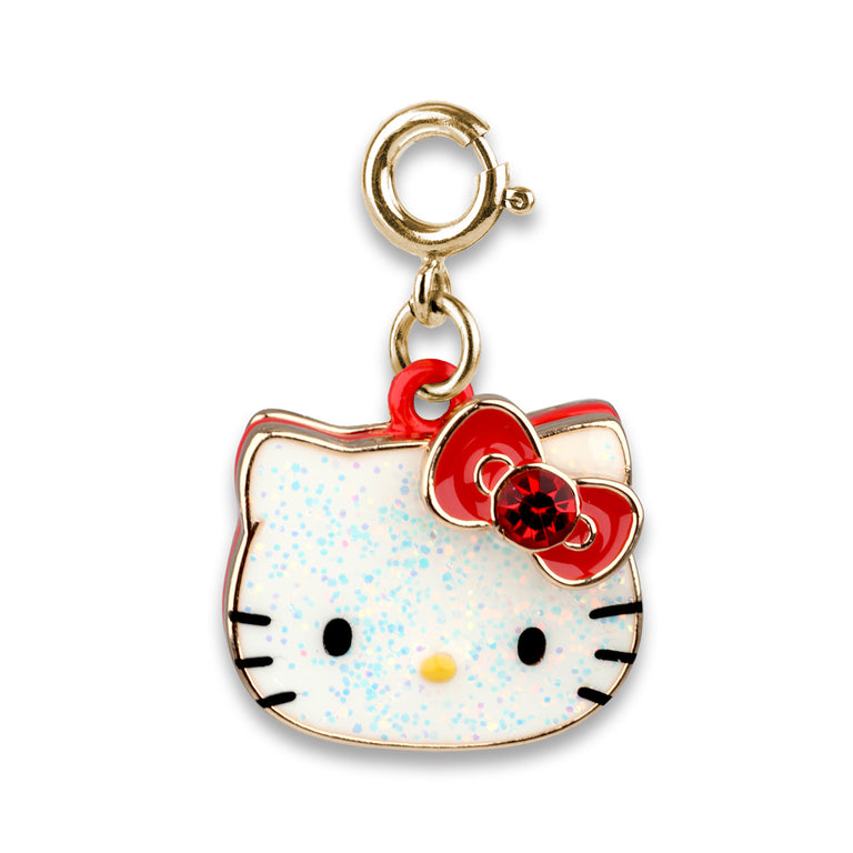CHARM IT! Gold Classic Glitter Hello Kitty Charm - charmit.com