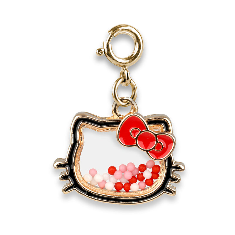 Gold Classic Hello Kitty Shaker Charm