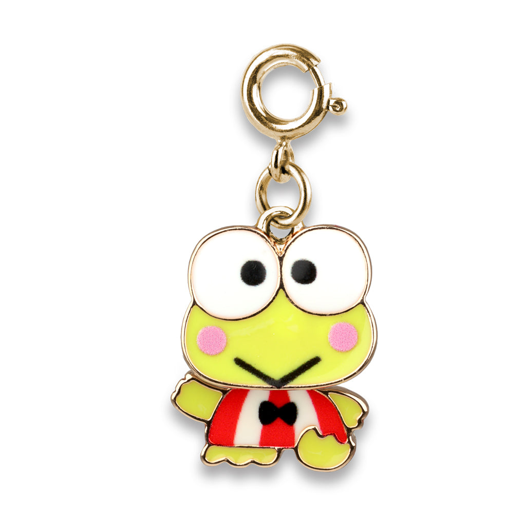 Shop Gold Swivel Keroppi Charm | CHARM IT!