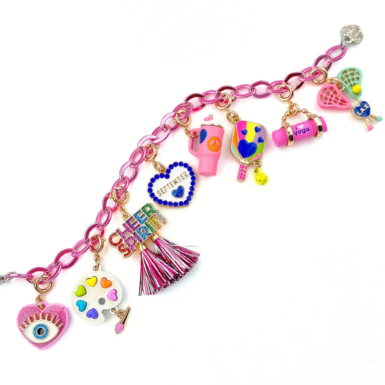 CHARM IT! September Birthday Girl Charm Bracelet- charmit.com