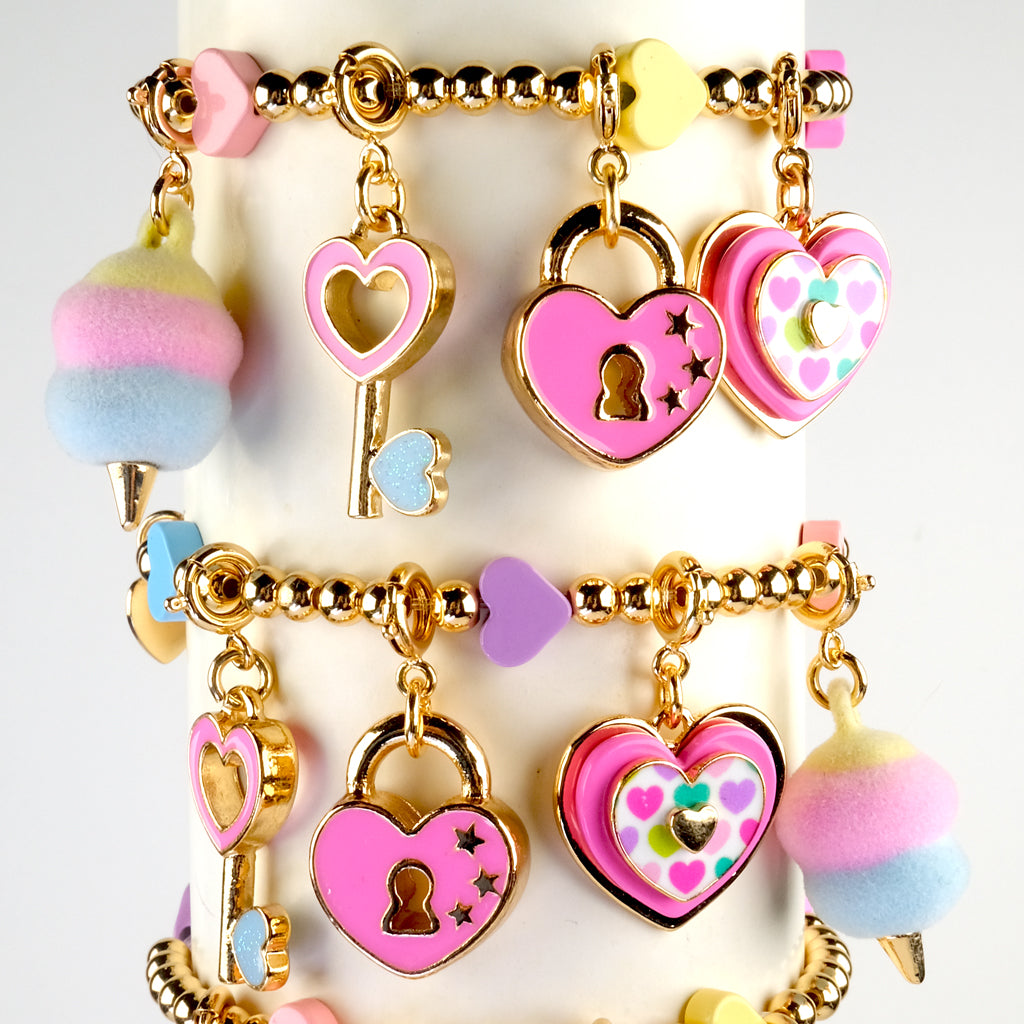 Shop Gold Cotton Candy Charm | CHARM IT!