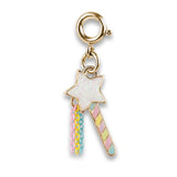 Gold Magic Wand Charm - shopcharm-it