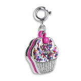 Glitter Cupcake Charm - shopcharm-it
