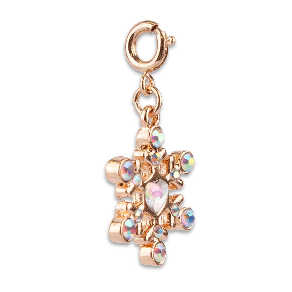 Gold Snowflake Charm - shopcharm-it