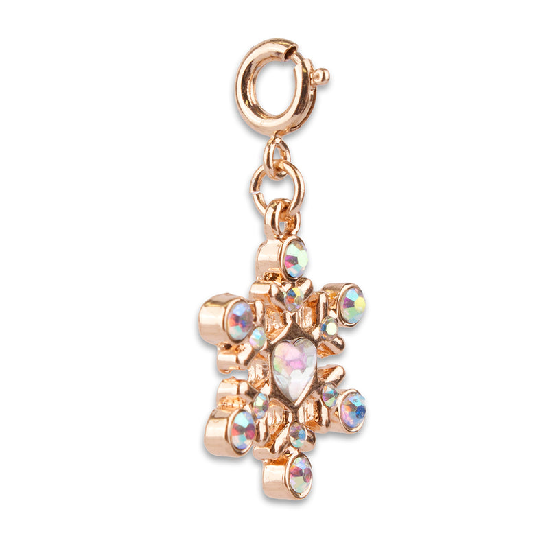 Gold Snowflake Charm - shopcharm-it