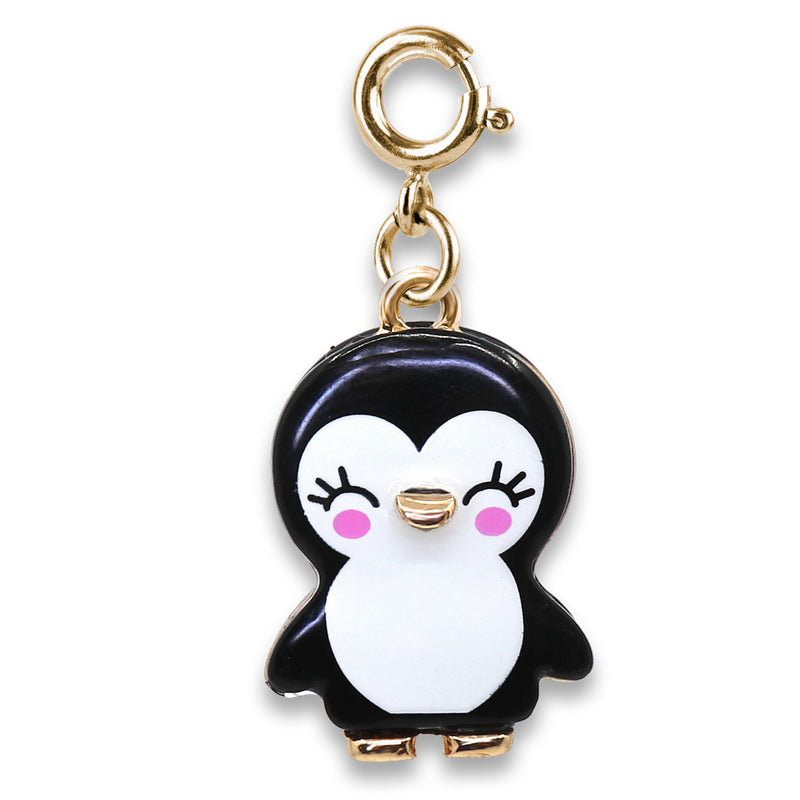 Gold Penguin Charm - shopcharm-it