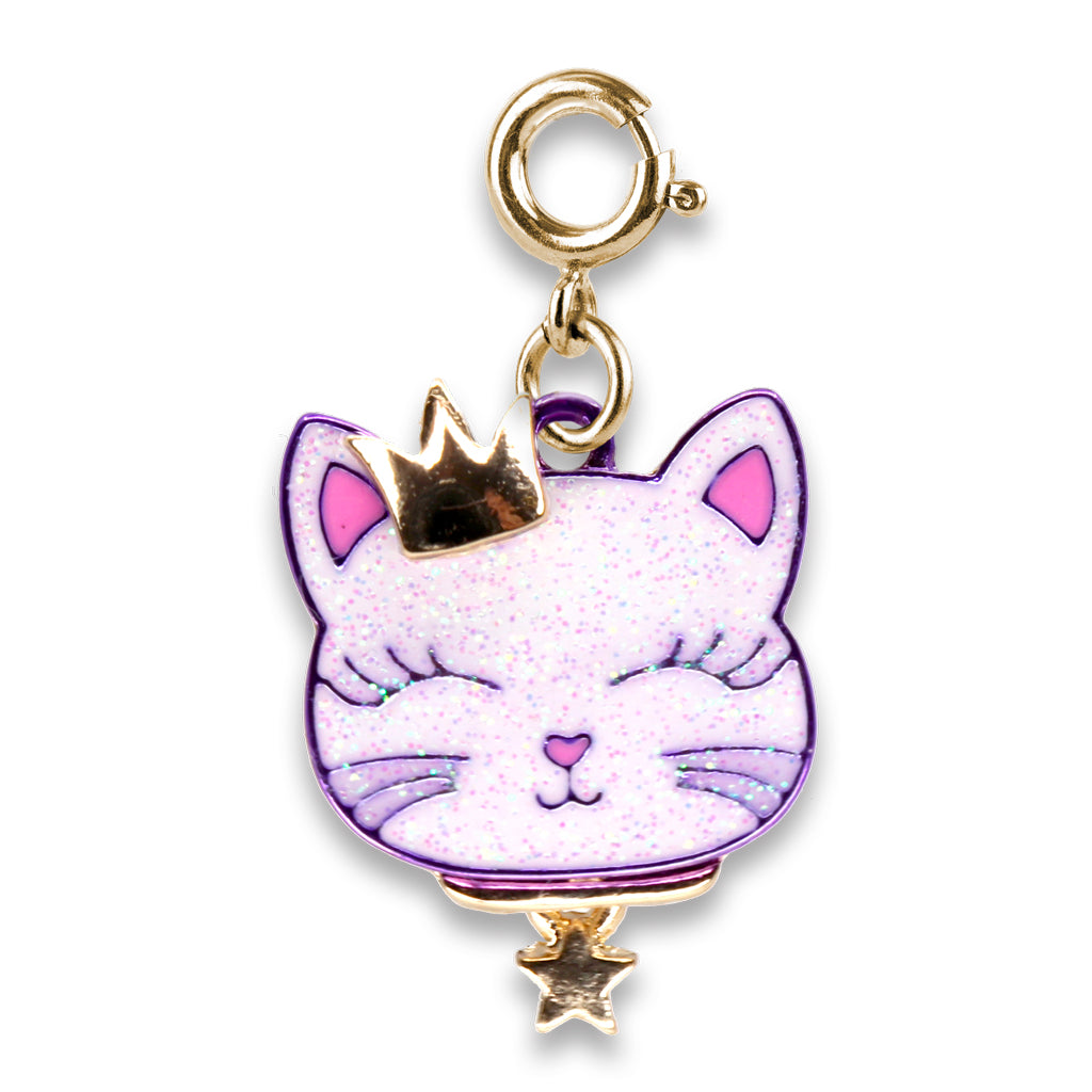 Shop Gold Princess Kitty Charm | CHARM IT!