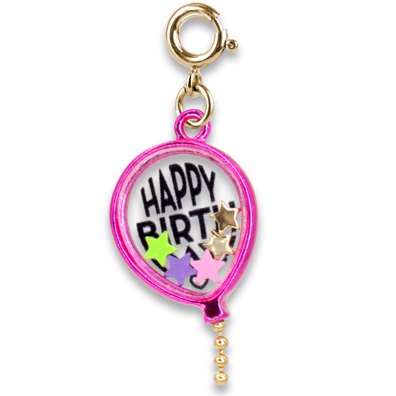 CHARM IT! Birthday Balloon Shaker Charm for Girls Charm Bracelets | shopcharm-it.com