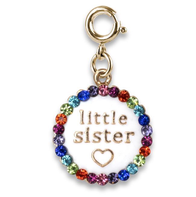 Gold Little Sister Charm-charmit.com