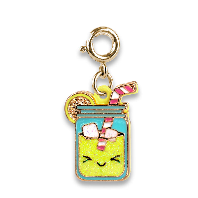 Gold Glitter Lemonade Charm-charmit.com