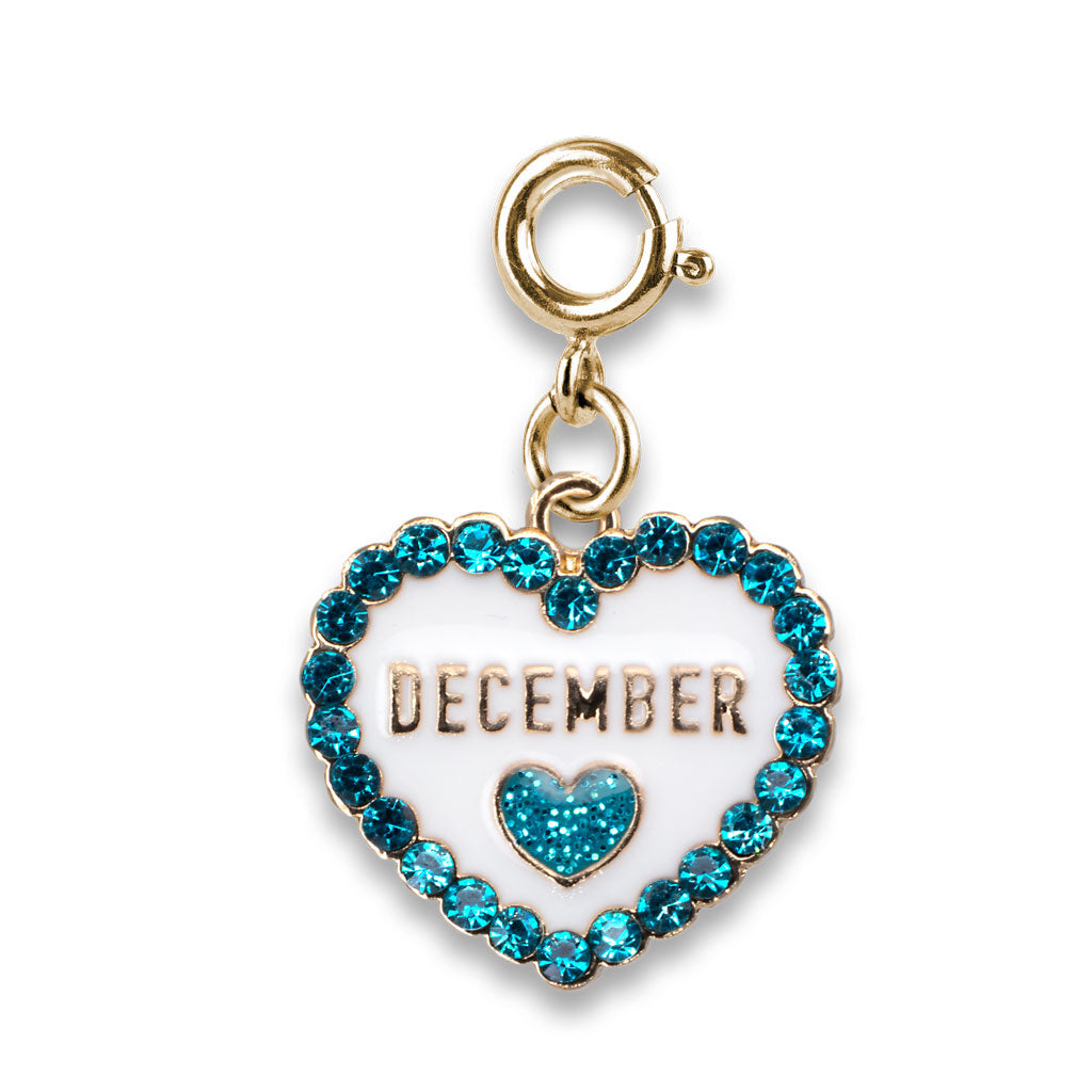 Gold December Birthstone Charm - charmit.com