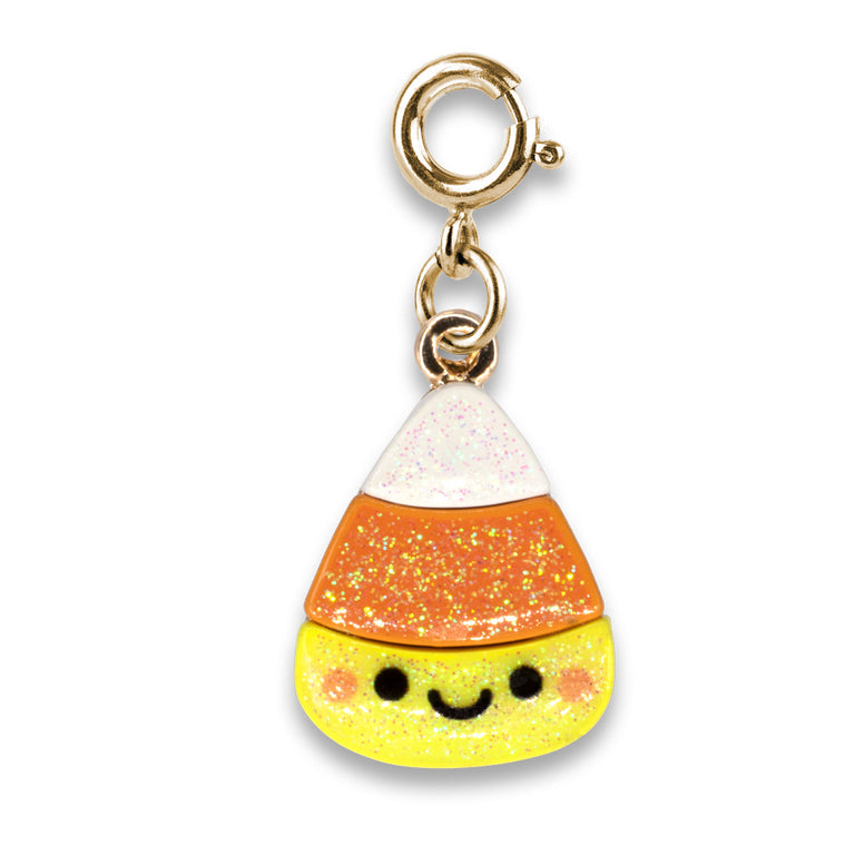 Gold Glitter Candy Corn Charm - charmit.com