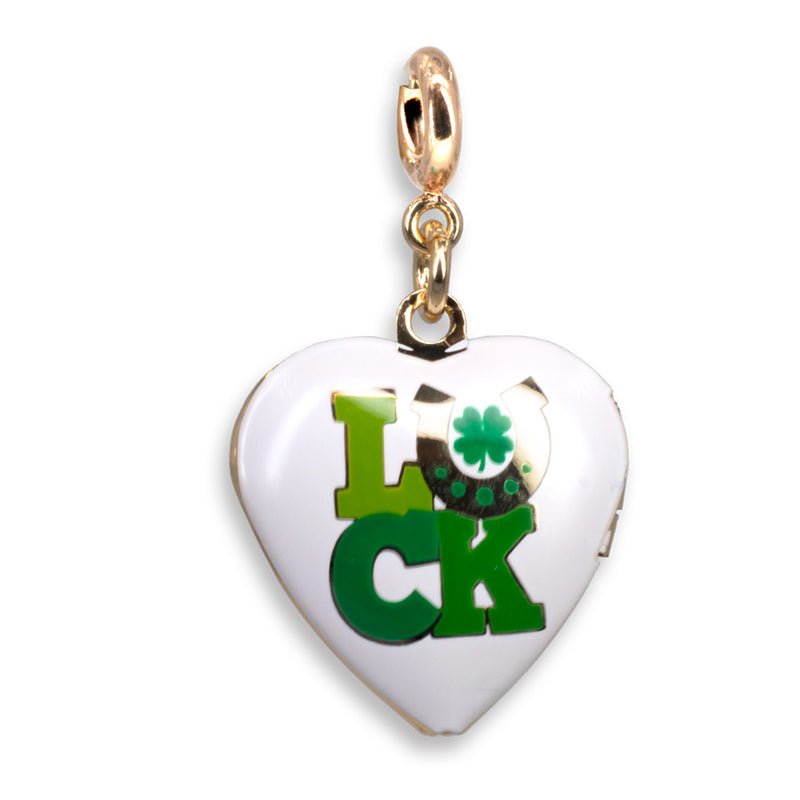 CHARM IT! Gold Luck Locket Charm - charmit.com