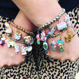 Glitter Seahorse Charm - shopcharm-it