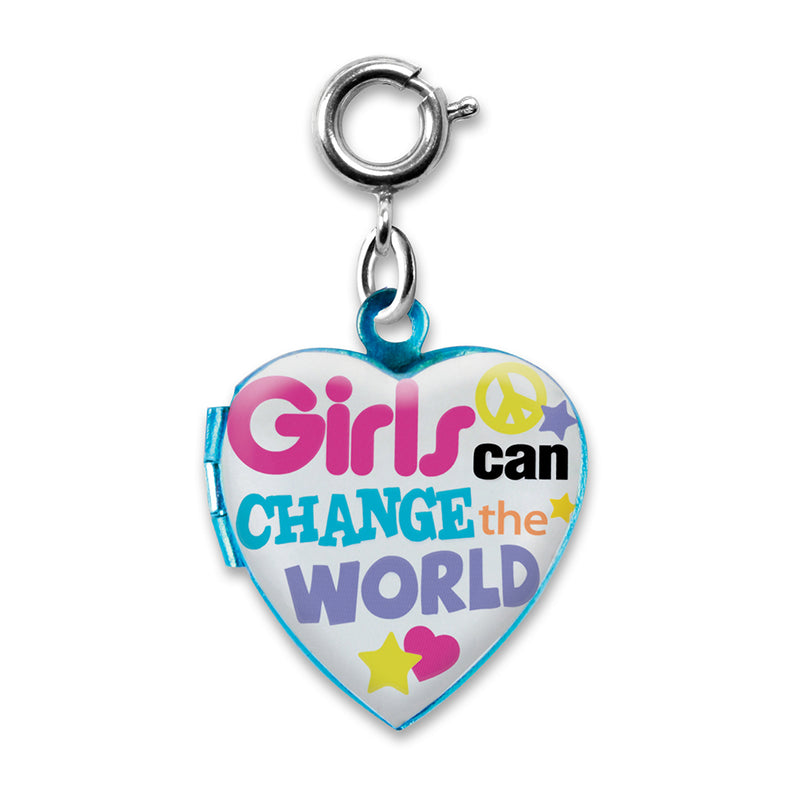 Girls Can Change the World Charm - shopcharm-it