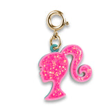 Gold Glitter Barbie Charm - charmit.com