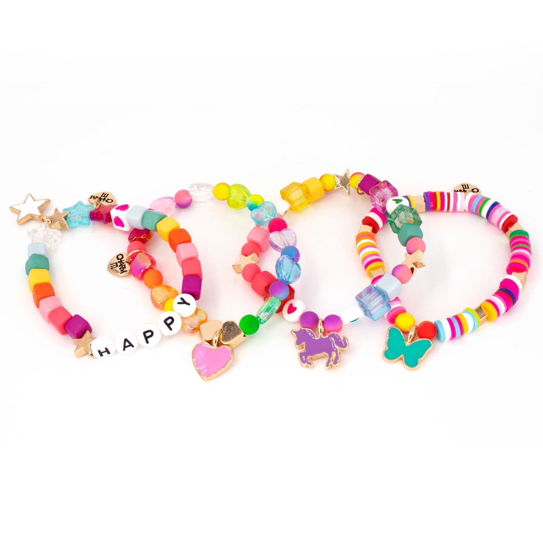 Rainbow Bead Jewelry Making Kit, 205pc