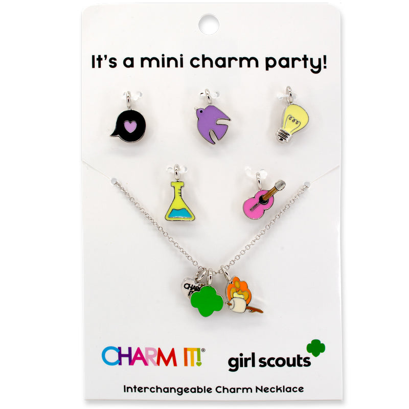 Girl Scout Mini Charm Necklace-charmit.com