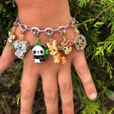 Gold Glitter Koala Charm - shopcharm-it