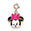 Gold Glitter Minnie Charm - charmit.com