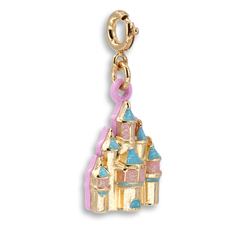 CHARM IT! Disney Charms - Gold Castle Charm - shopcharmit.com
