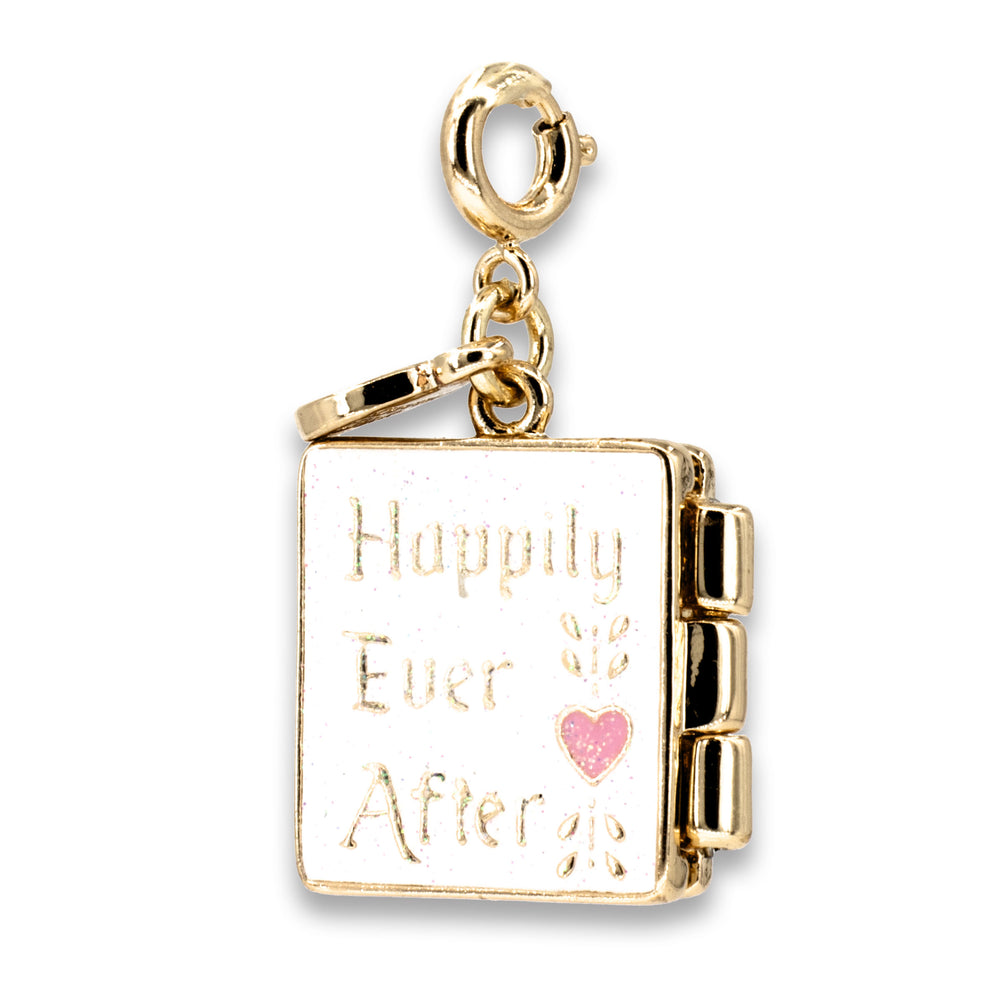 CHARM IT! Disney Charms - Gold Princess Book Charm