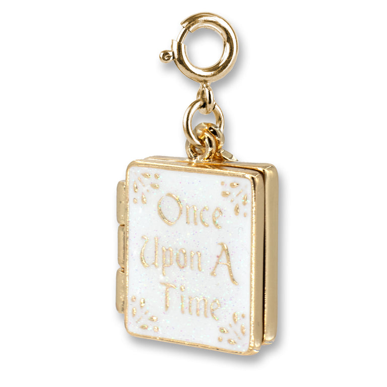 CHARM IT! Disney Charms - Gold Princess Book Charm