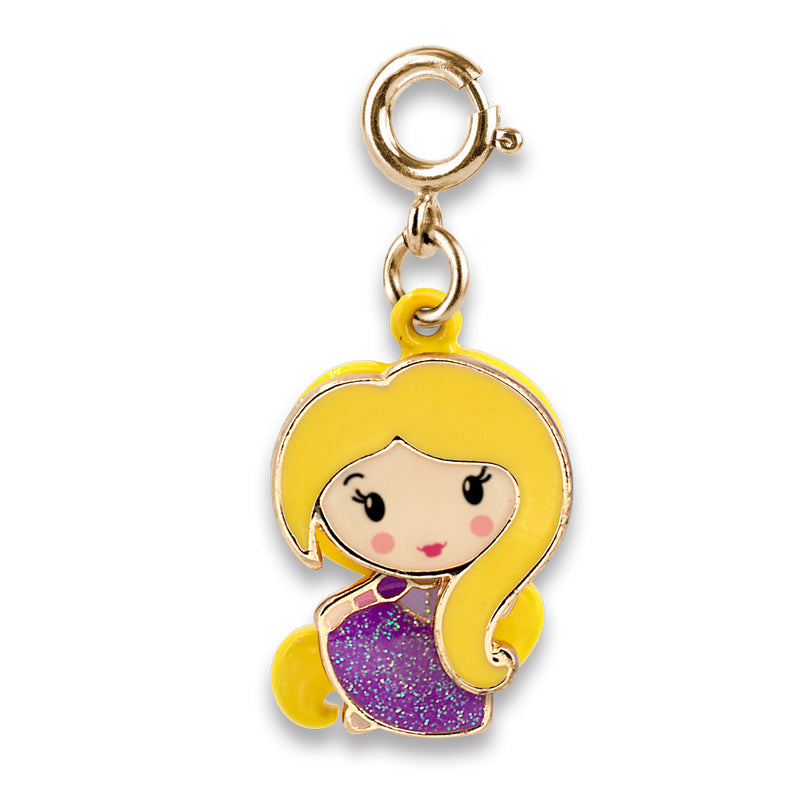 Gold Swivel Rapunzel Charm-charmit.com