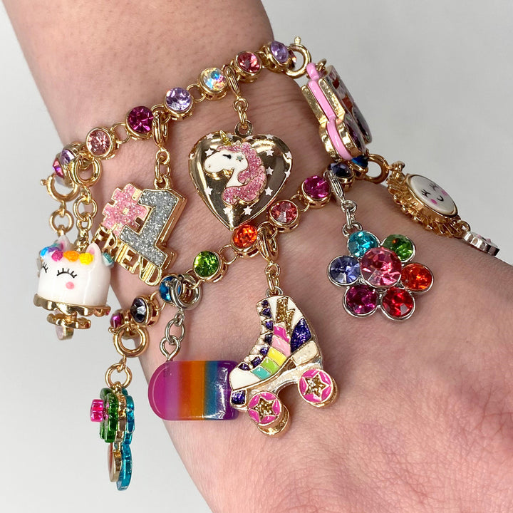 【threetimes】Pink almond bracelet Pink almond bracelet – threetimes